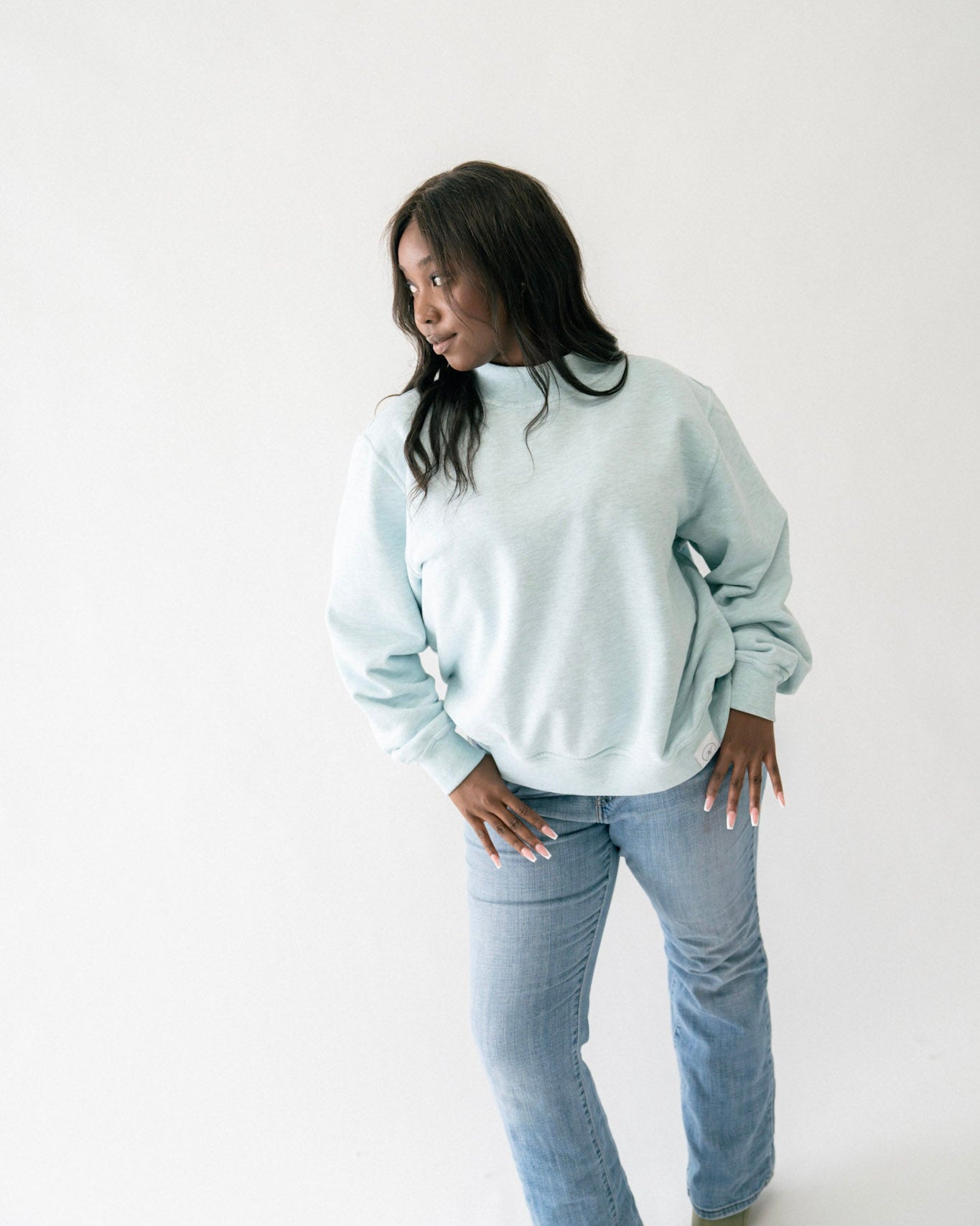 Reversible Essential Mockneck