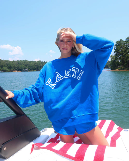Lake Blue Crewneck
